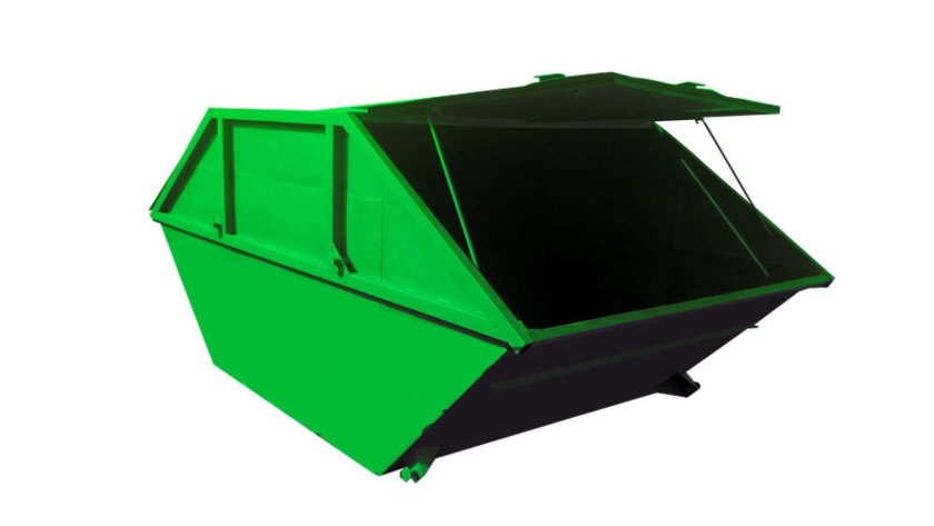 Контейнер ТБО (бункер накопитель) (8м3)
