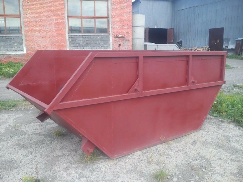 Контейнер ТБО (бункер накопитель) (8м3)
