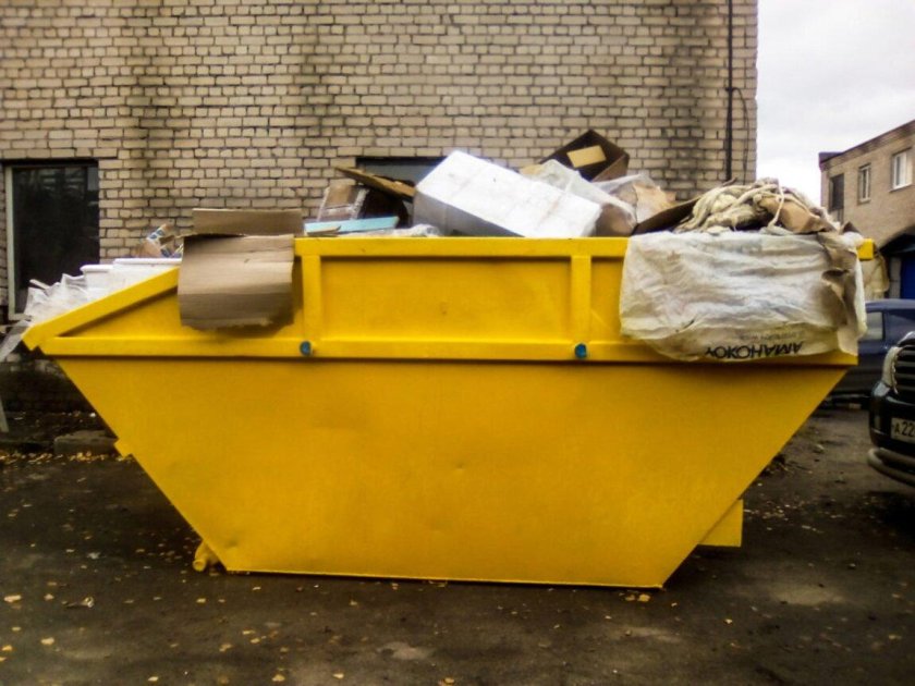 Бункер для строительного мусора 20 м3