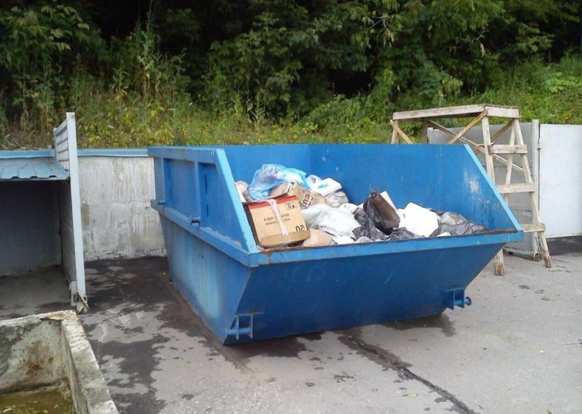 Вывоз мусора контейнер 8 м3