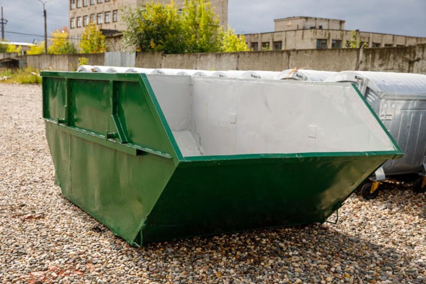 Бункер-лодочка для ТБО 8м3