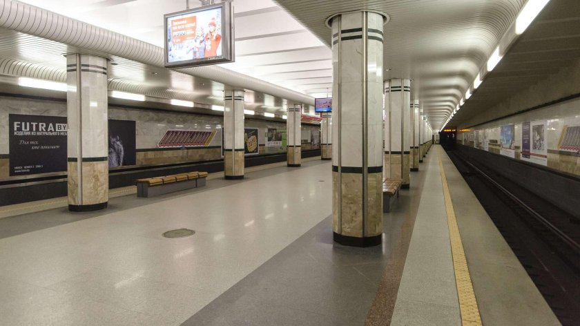 Минское метро станция Пушкинская