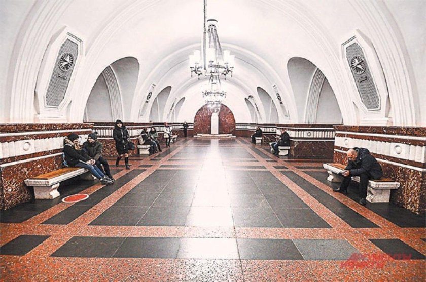 Станция Фрунзенская Московского метрополитена