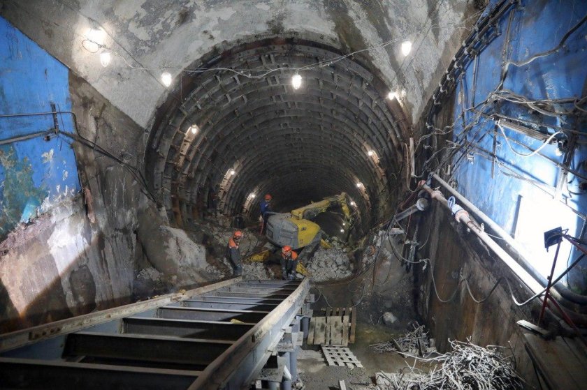 Строительство метро