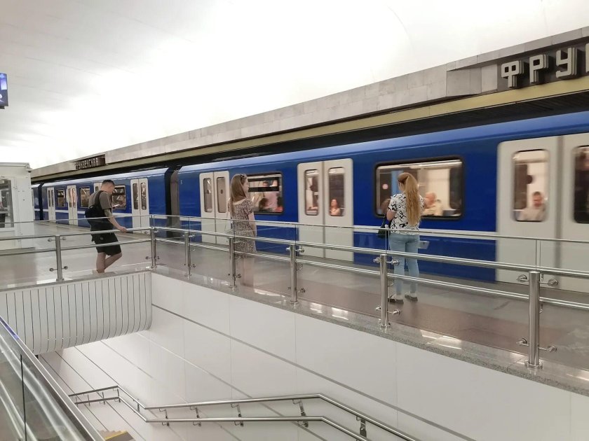 Станция Фрунзенская Минск 2024