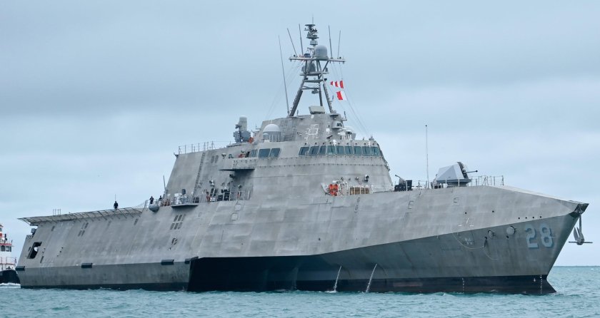Корабль вмс сша uss lcs-2