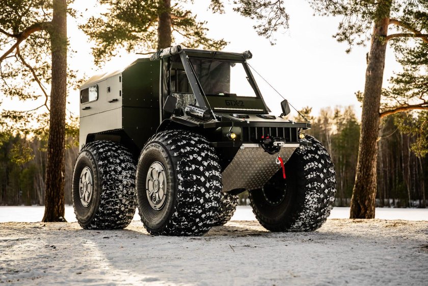 Вездеход трэкол лесник