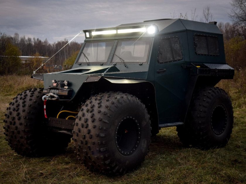 Вездеход трэкол лесник