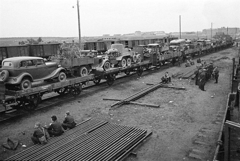 Воинский эшелон 1941