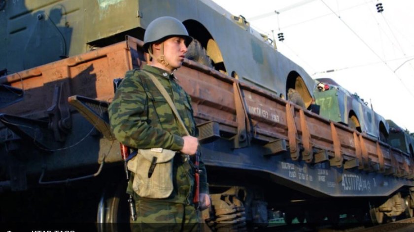 Забайкалье эшелон военные