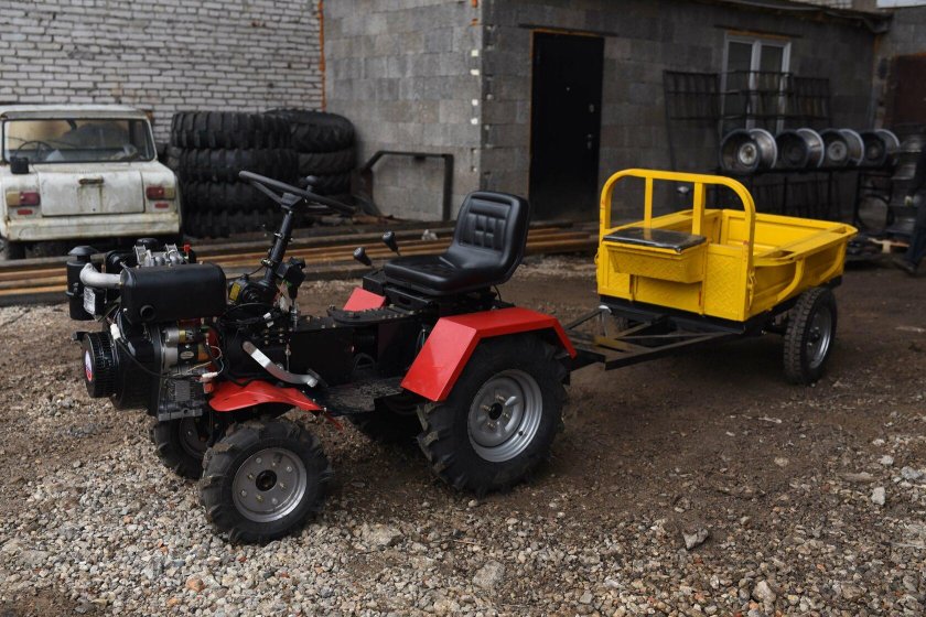 Мини трактор беларусь переломка