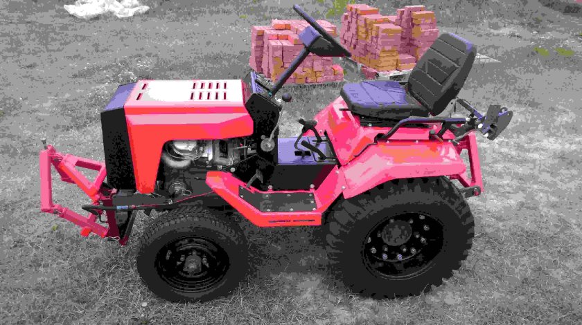 КМЗ-12 минитрактор