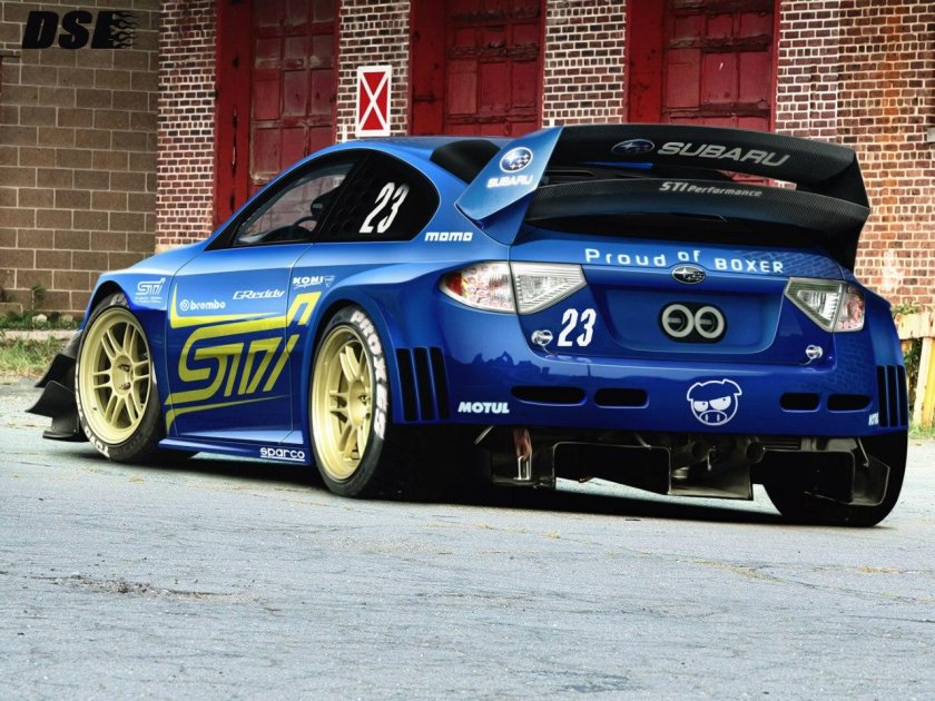 Subaru Impreza WRX STI ливрея