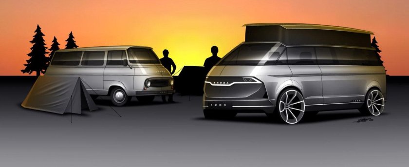 Микроавтобус Шкода 1203