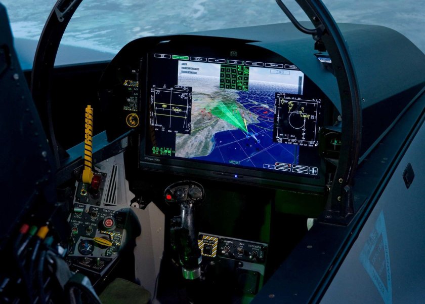 F18 super Hornet кабина