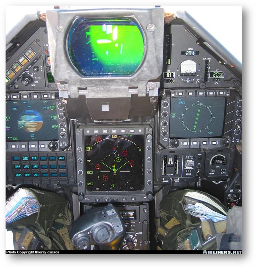 Мираж 2000 кабина