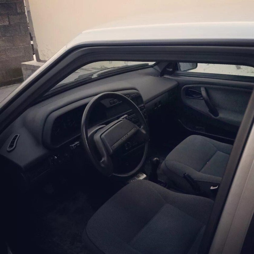 Черный салон ВАЗ 2114