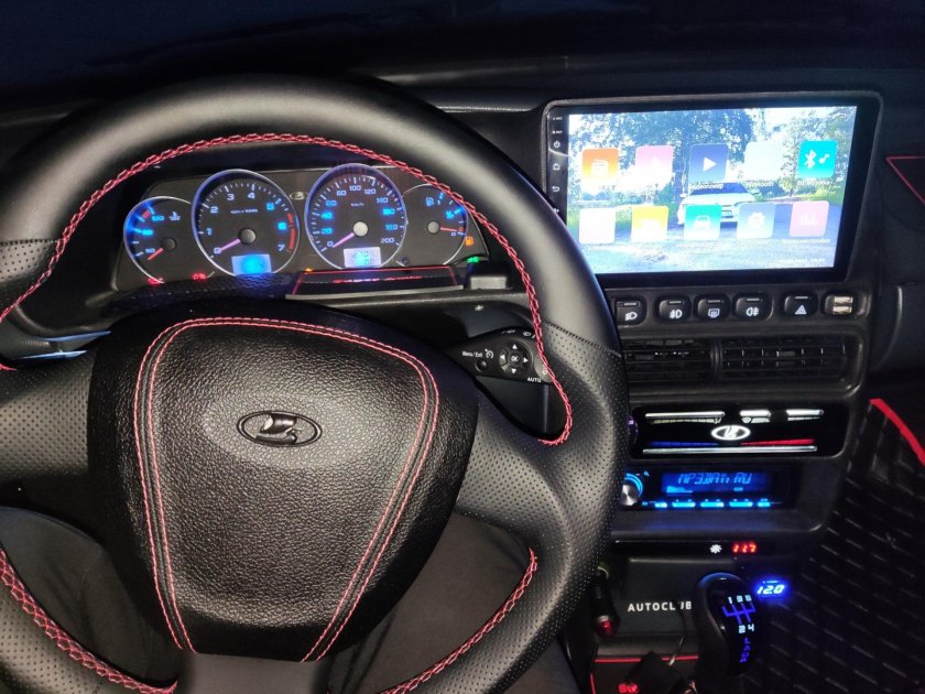 2 Din магнитола в ВАЗ 2114