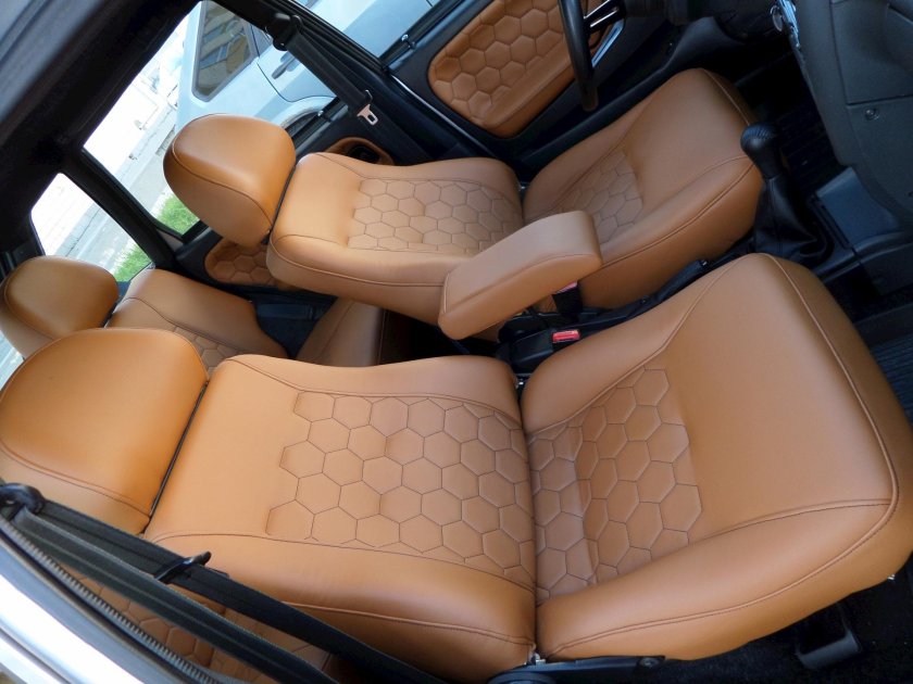 Салон ВАЗ 2114 кожа