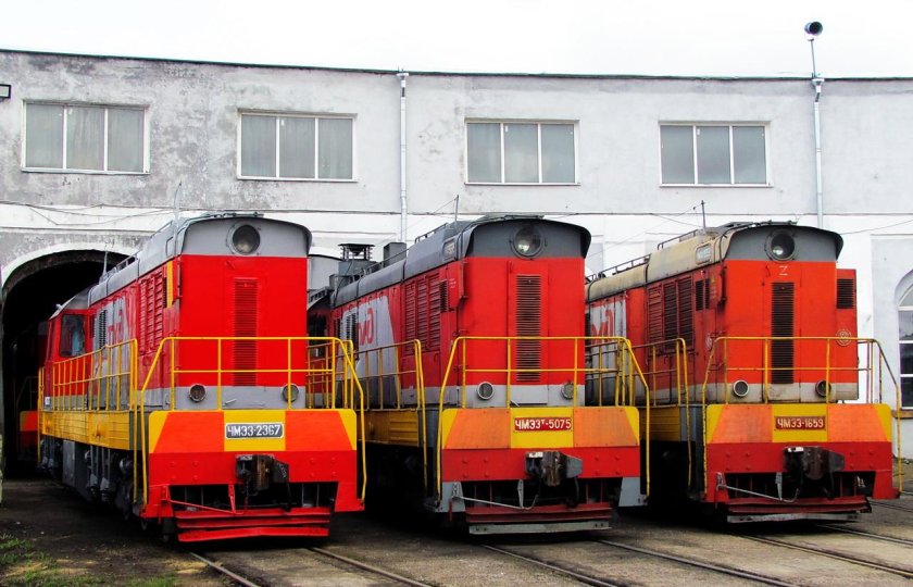 Маневровый локомотив чмэ3