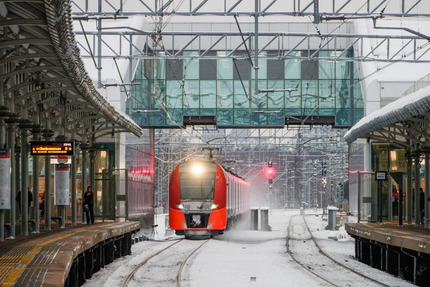 Поезд ласточка мцк площадь гагарина