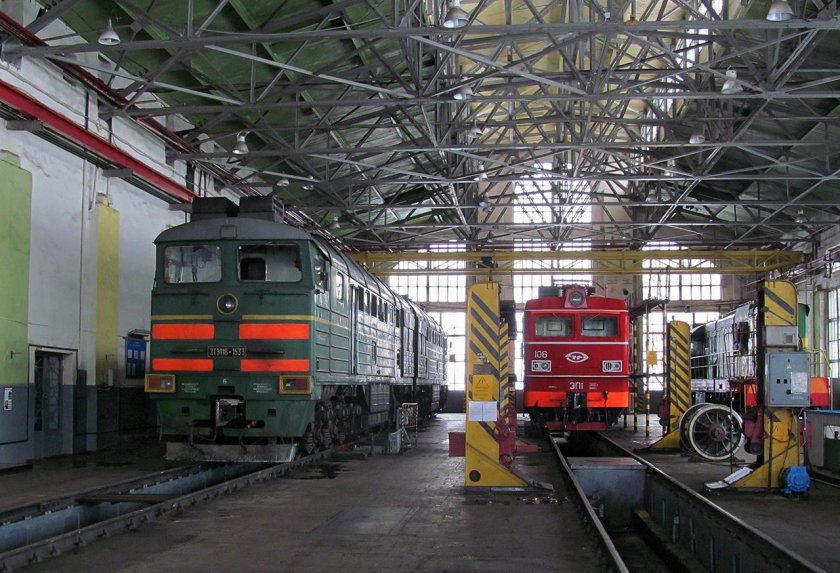 Локомотивное депо Россошь