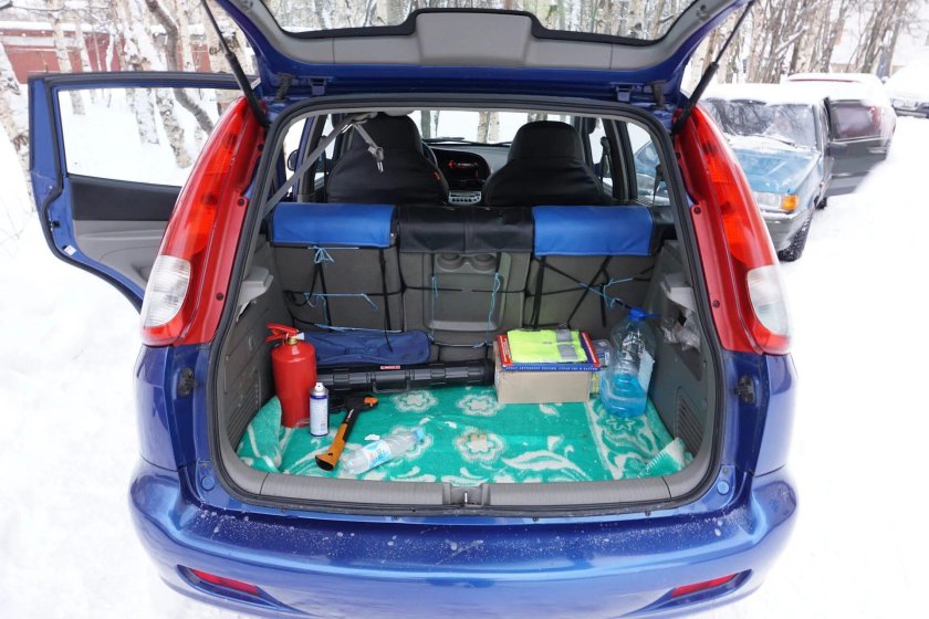 Chevrolet Rezzo багажник