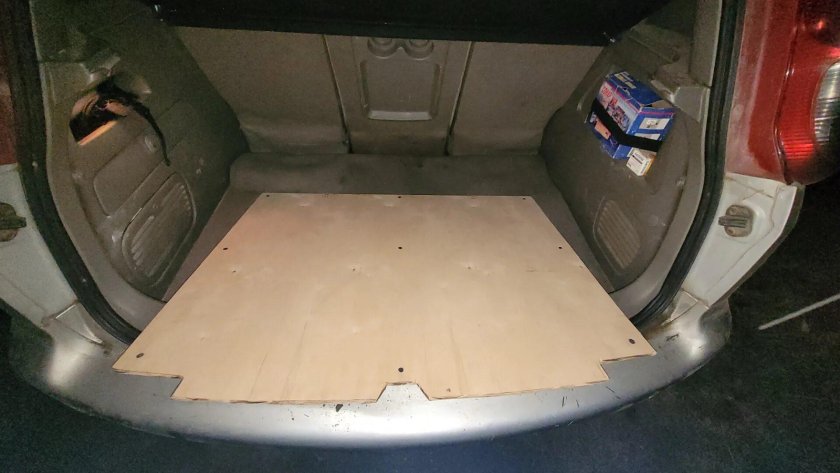 Шевроле Реззо багажник