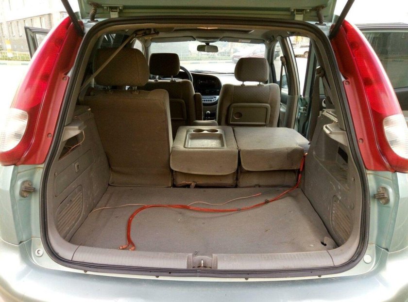 Chevrolet Rezzo, 2007 габариты салона