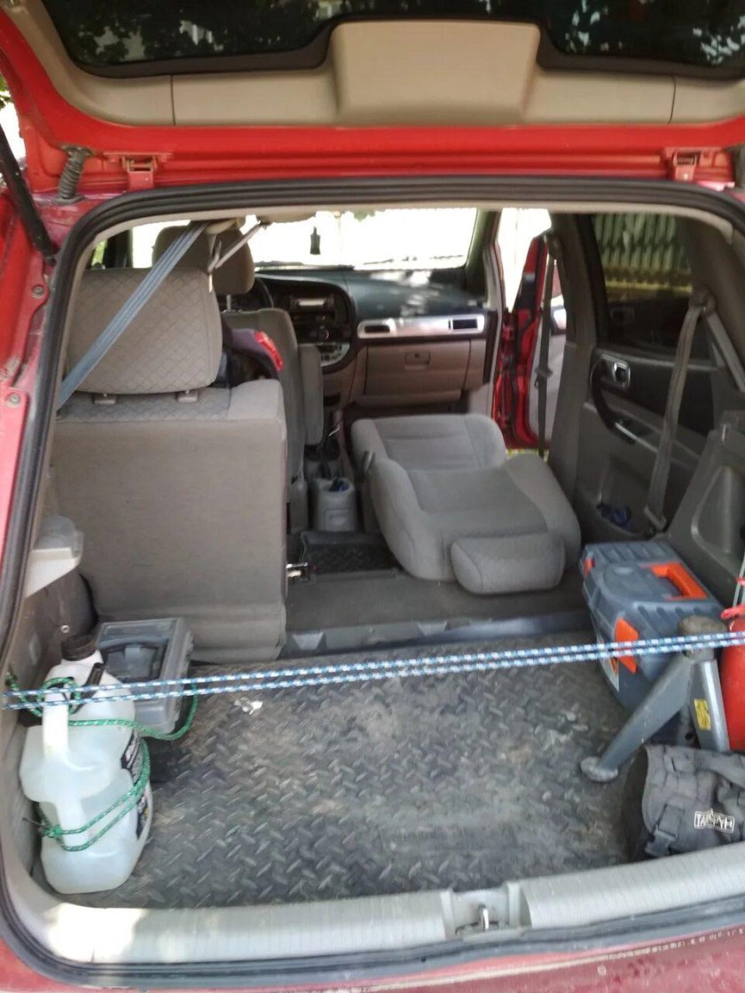 Chevrolet Rezzo, 2007 трансформация салона