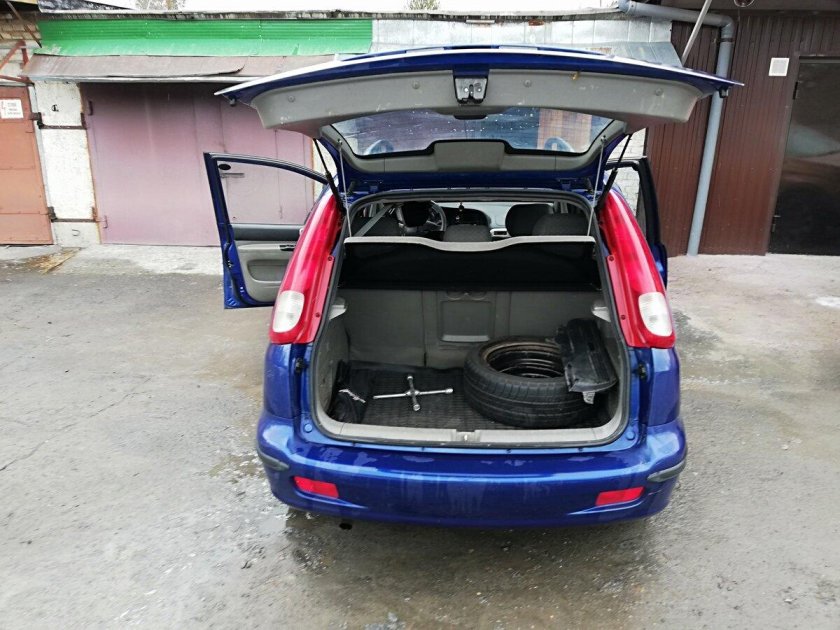 Шевроле Реззо 2008 багажник