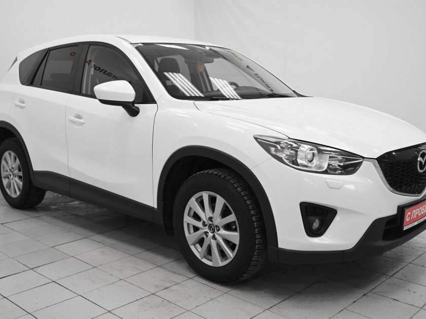 Mazda cx5 2014 белая