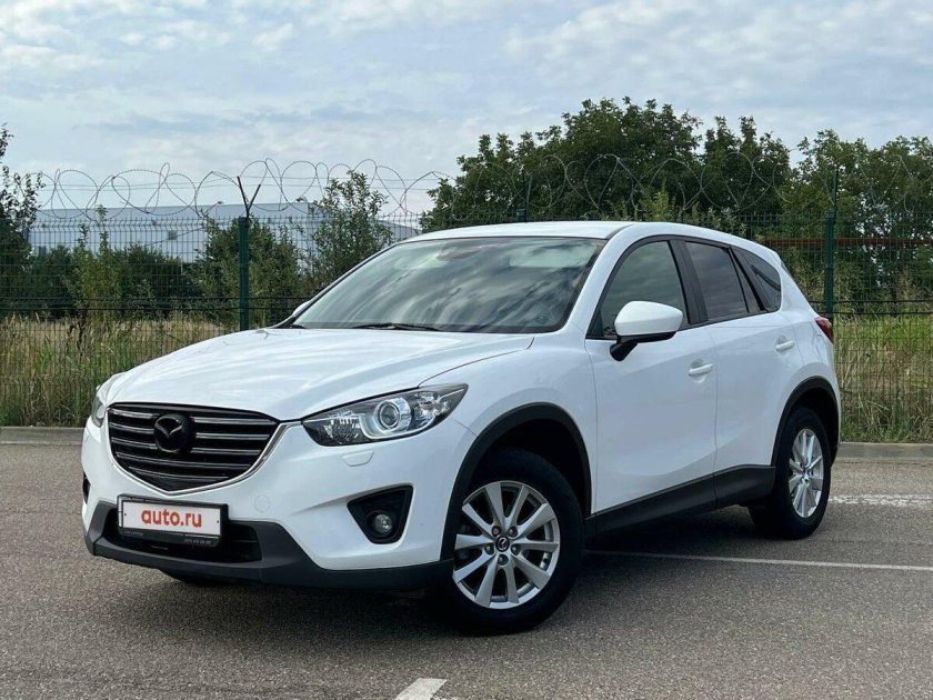 Мазда cx 5 белая