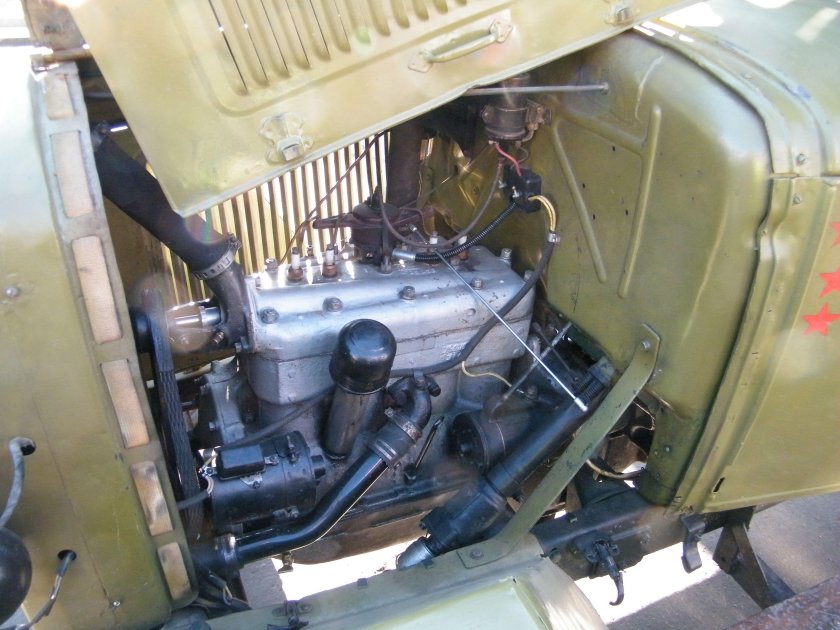 ГАЗ-АА полуторка двигатель