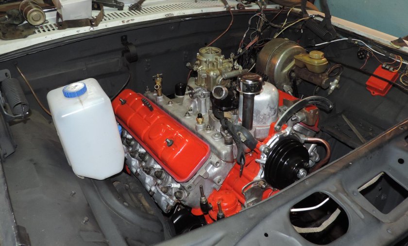 ГАЗ 53 мотор v8