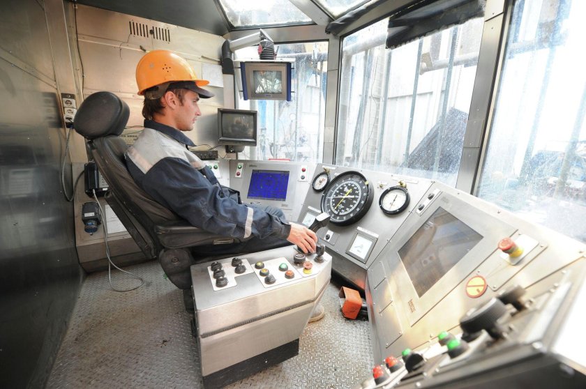 Будка бурильщика на буровой