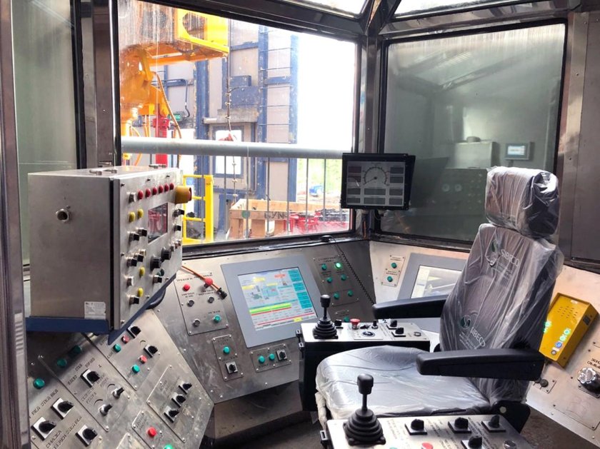 Кабина бурильщика