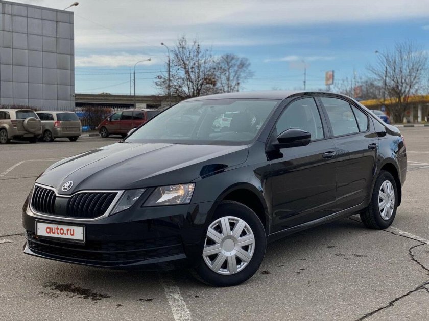 Skoda Octavia III (a7) черная