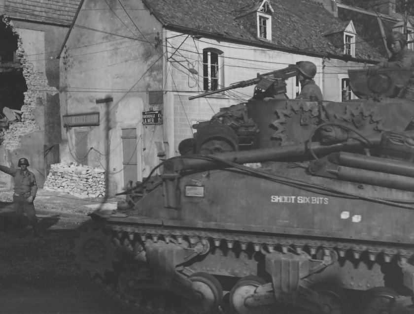 Шерман в Нормандии