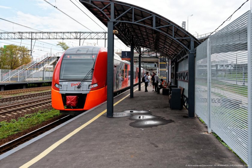 Поезд ласточка мцк