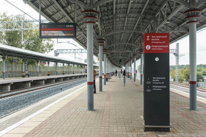 Станция Лихоборы электричка