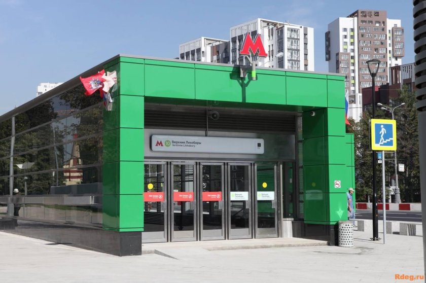 Верхние Лихоборы Северный вестибюль метро