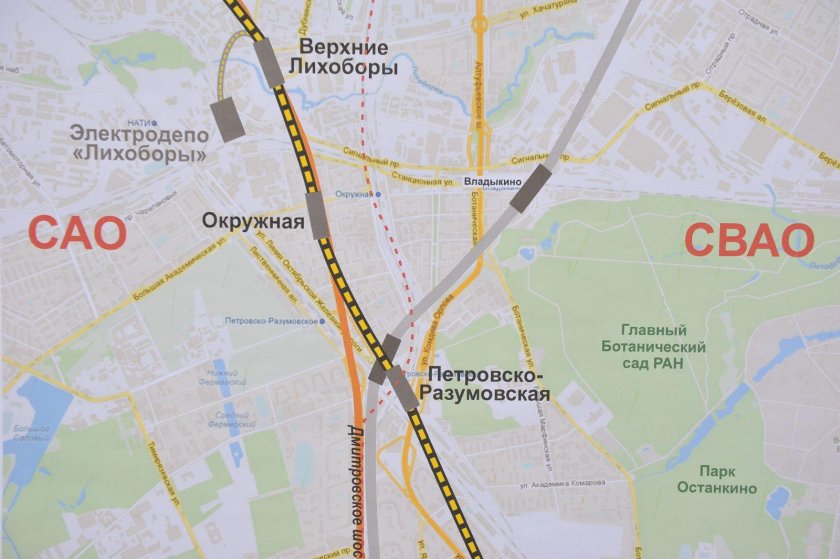 ТПУ Петровско-Разумовская схема