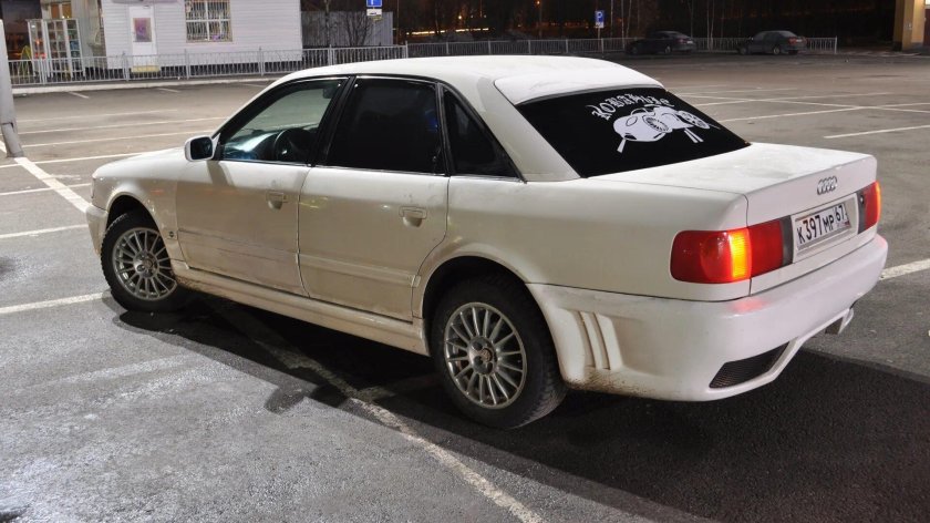 Ауди 100 в обвесе