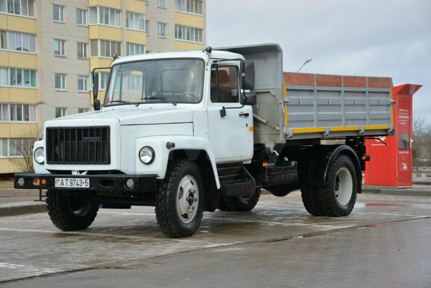 Грузовик газ 3309 самосвал