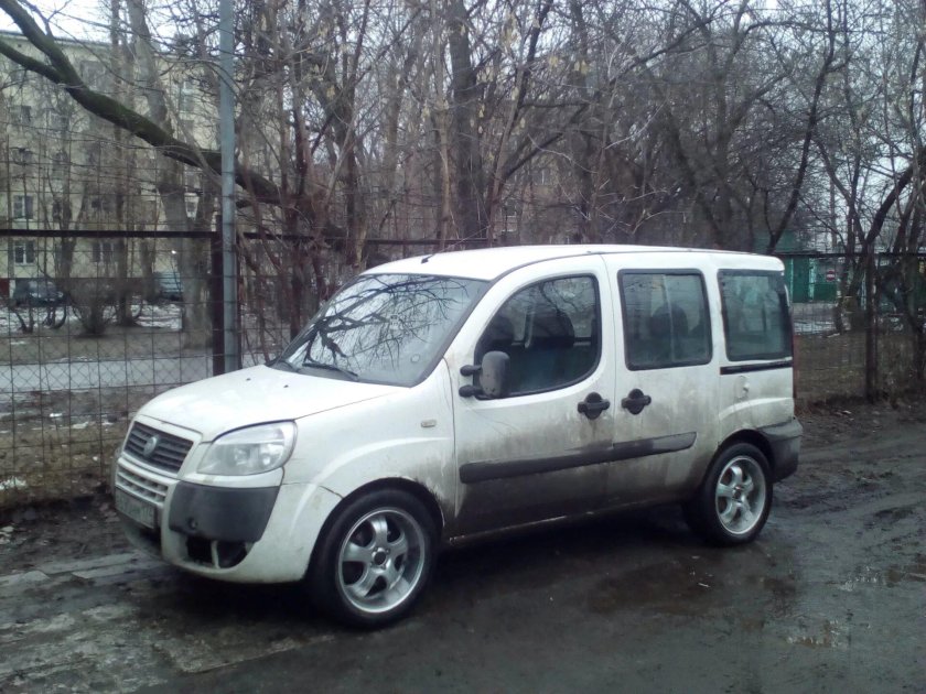 Fiat Doblo на 17 дисках