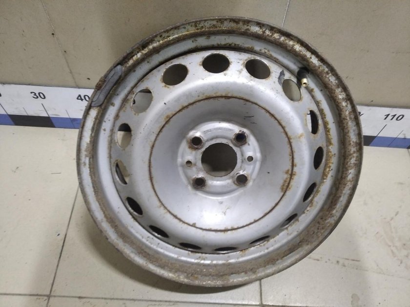 Диски литые для Фиат Панда оранжевые