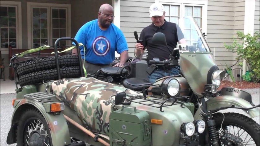 Американский мотоцикл Урал