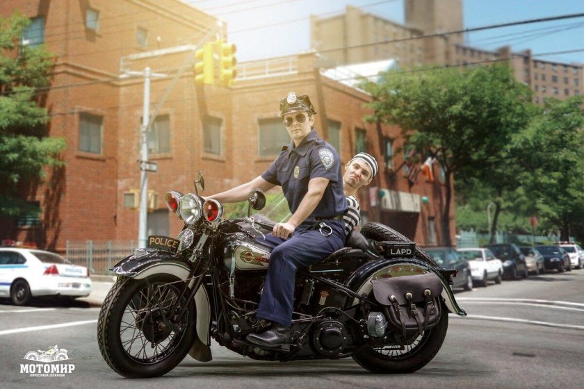 Полицейский Харлей Дэвидсон