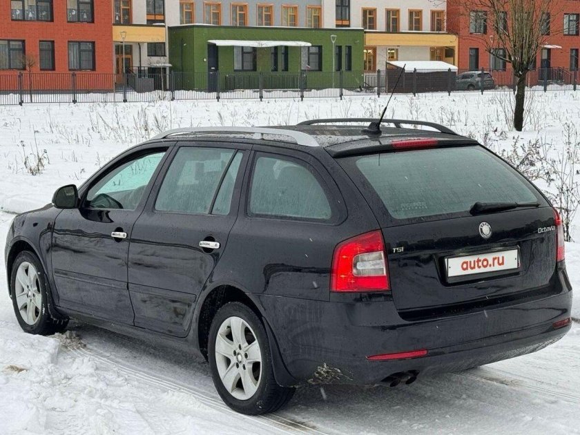 Шкода октавия а5 универсал черный